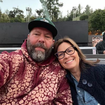Bert Kreischer and his wife LeeAnn Kreischer took a picture during a date night.